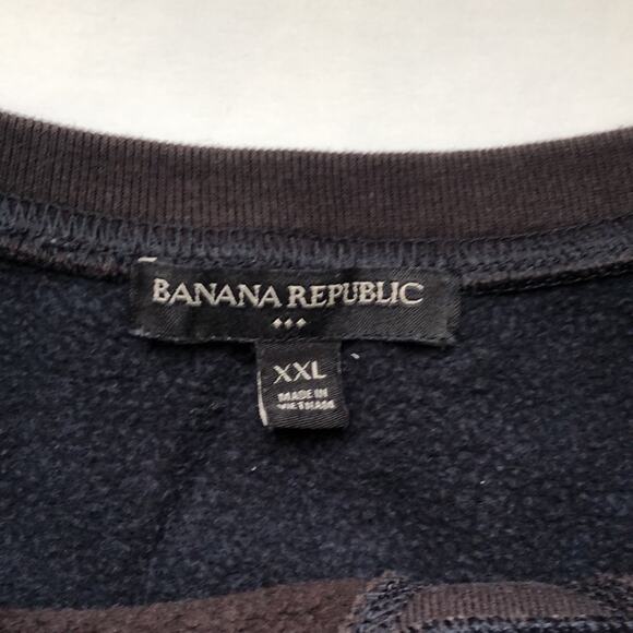 Banana Republic Men’s Color-block Crew Neck Sweatshirt - Picture 3 of 5